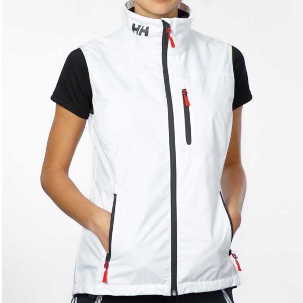 Helly Hansen white womens crew vest